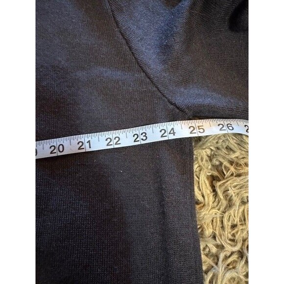 ORVIS 1/4 ZIP 100% MERINO WOOL Upton Navy Sweater Men’s Size XL Elbow Patches - Picture 11 of 13